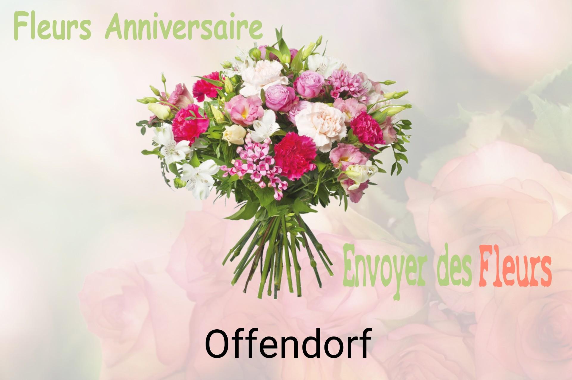 Bouquet de fleurs d’anniversaire livré à Offendorf